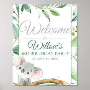 コアラカスタム誕生日パーティーへようこそ ポスター