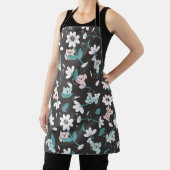 コアラカラフル柄かわいい動物とフローラ エプロン (インサイチュ)