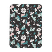 コアラカラフル柄かわいい動物とフローラ マグネット (縦)