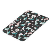 コアラカラフル柄かわいい動物とフローラ マグネット (左側)