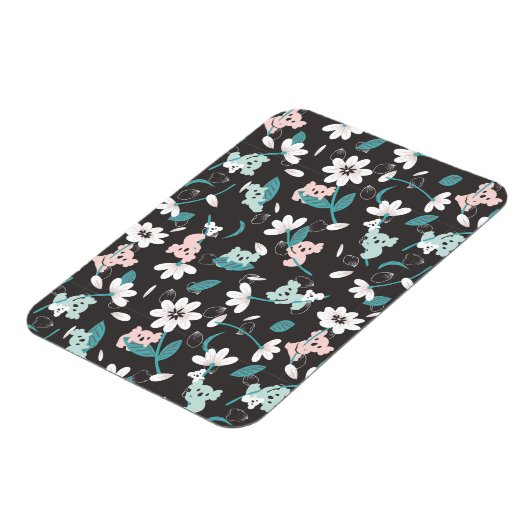 コアラカラフル柄かわいい動物とフローラ マグネット (左側)