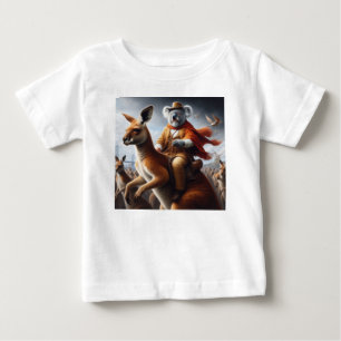 コアラカンガルーライダー ベビーTシャツ