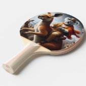 コアラカンガルーライダー 卓球ラケット (正面アングル)