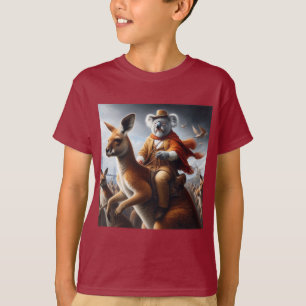 コアラカンガルーライダー Tシャツ