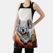コアラガムの木に座る エプロン (インサイチュ)