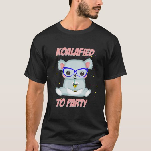 コアラクマ動物園アニマルオーストラリアKoala Tシャツ (正面)