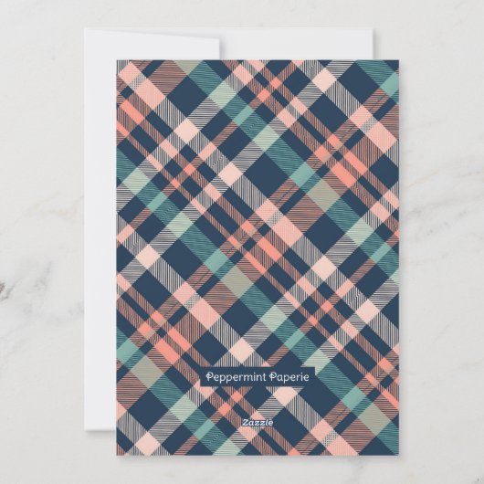 コアラクマ雪の冬の森の陽気なクリスマス シーズンカード (裏面)