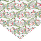 コアラクリスマスホワイト ショートテーブルランナー (コーナー)