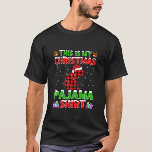 コアラクリスマスマッチングコアラのクリスマス Tシャツ (正面)