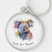 コアラケドルズ色カスタム キーホルダー (正面)