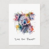 コアラケドルズ色カスタム シーズンポストカード (正面)