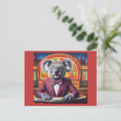コアラゲームショーホスト ポストカード (スタンド正面)