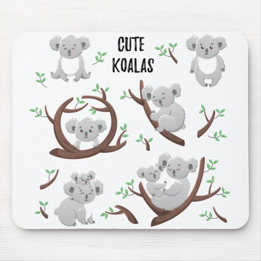 コアラコレクショカッコいいンベアKoala、Support Austral マウスパッド (正面)
