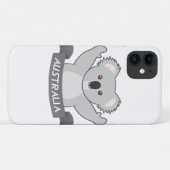 コアラコレクショカッコいいンベアKoala、Support Austral Case-Mate iPhoneケース (裏面(横))