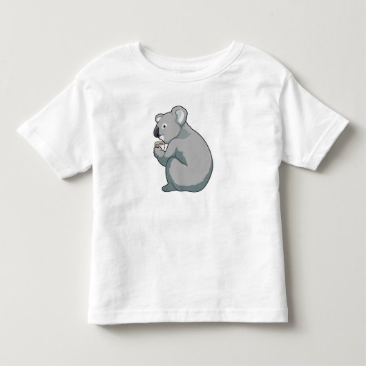 コアラコーヒーカップ トドラーTシャツ (正面)