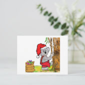 コアラサンタ シーズンポストカード (スタンド正面)