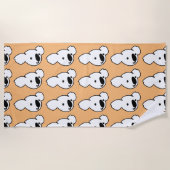 コアラジョービーチタオル ビーチタオル (正面)