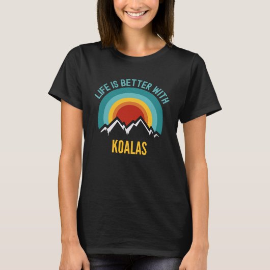 コアラスとコアラス Tシャツ (正面)