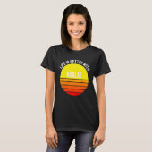 コアラスの夕日は人生の方が良い Tシャツ (正面フル)