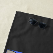 コアラスを愛する女の子だ。 ビーチタオル (インサイチュ)