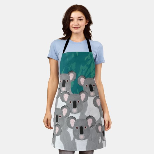 コアラスエプロン エプロン (着用した状態)