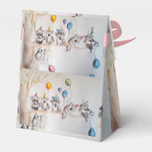 コアラスコアラアートバースデーパーティーケーキお願いボックス フェイバーボックス (裏面サイド)