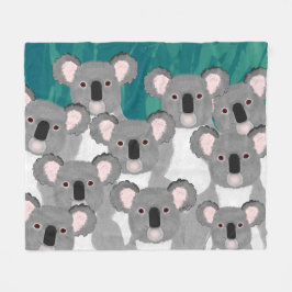 コアラスフリースブランケット フリースブランケット