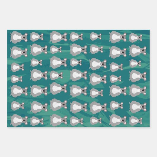 コアラスラッピング紙シート ラッピングペーパーシート (正面)