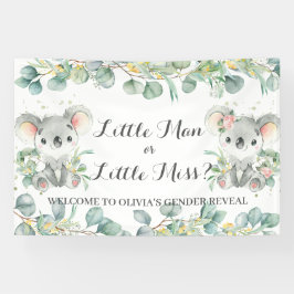 コアラス・グリーナリー・ジェンダーが歓迎の背景を暴露 横断幕