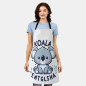 コアラチャーム エプロン (着用した状態)