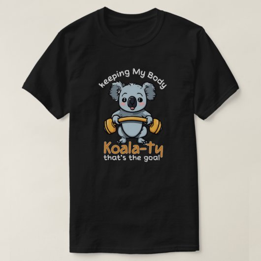 コアラティ体 Tシャツ (デザイン正面)