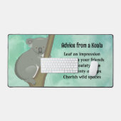 コアラデザインデスクマットからのアドバイス デスクマット (キーボード&マウス)