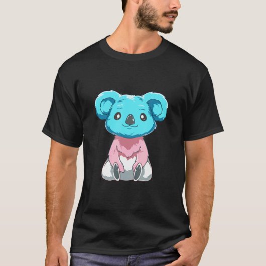 コアラトランスジェンダープライドLgbtq Tシャツ (正面)