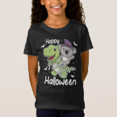 コアラハッピーハローウィンTレックスミイラ Tシャツ (正面)