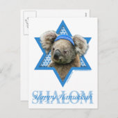 -コアラハヌカーのダビデの星 シーズンポストカード (正面/裏面)