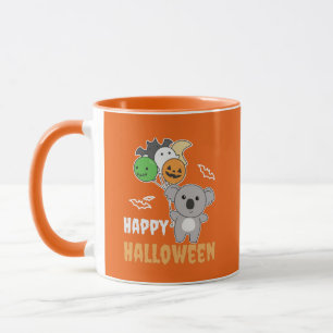 コアラハロウィンバルーン子供へかわいいコアラ マグカップ