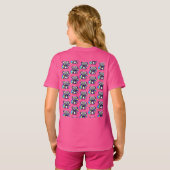 コアラパーソナライズされたベアとレインボー Tシャツ (裏面フル)