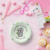 コアラパーソナライズされたベアをテーマにした赤ちゃんシャワー ペーパーボウル (パーティー)