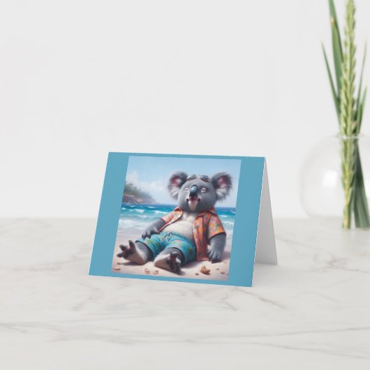 コアラビーチ カード (正面)