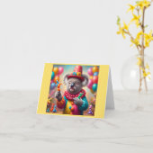 コアラピエロ カード (黄色い花)