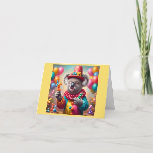 コアラピエロ カード (正面)