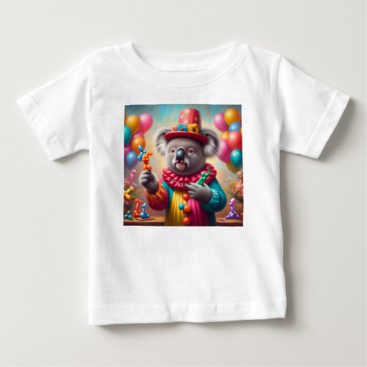 コアラピエロ ベビーTシャツ (正面)