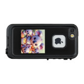コアラファミリーの楽しいティータイム LifeProof iPhoneケース (裏面横)