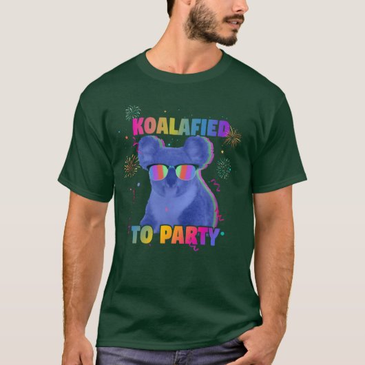 コアラフィード パーティーアニマル パン一家 Tシャツ (正面)