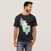 コアラベアとコアラベアベビーストップ燃焼の森 Tシャツ (正面フル)