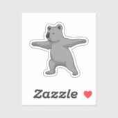 コアラベアアットヨガフィットネス シール (シート)