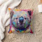 コアラベアアニマルディスカバリーアドベンチャー自然 クッション (ブランケット)