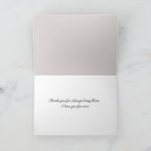 コアラベアウォーター色グリーティングカード サンキューカード (内部)