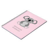 コアラベアキッドかわいい ノートブック (左側)