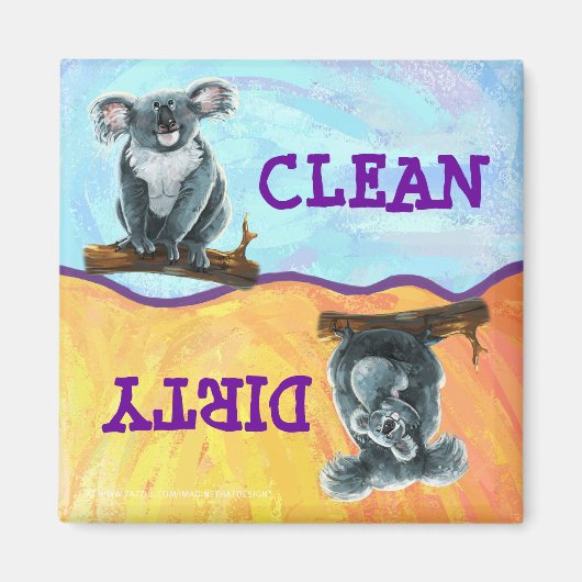 コアラベアギフト&アクセサリー マグネット (正面)